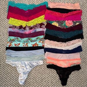 Victoria’s Secret Panty Thong Lot